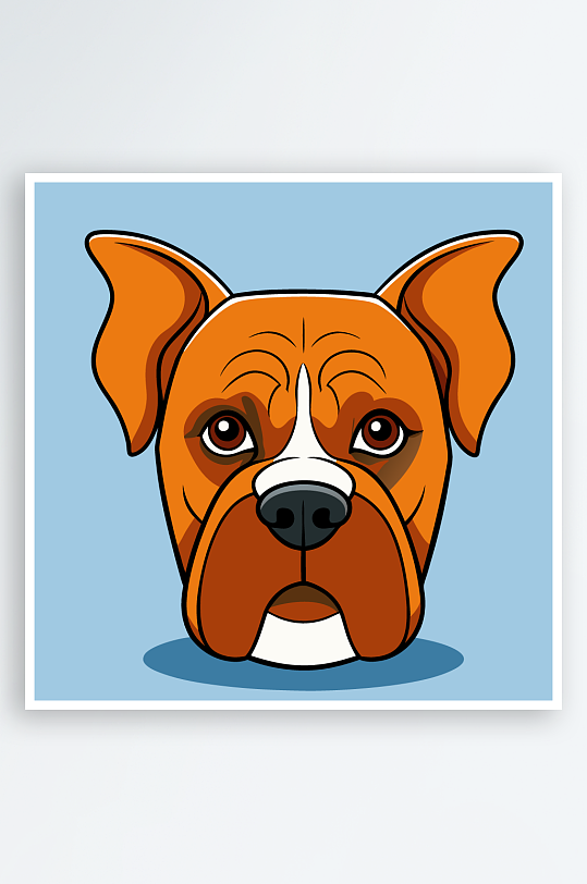 小狗矢量插画图形-众图网