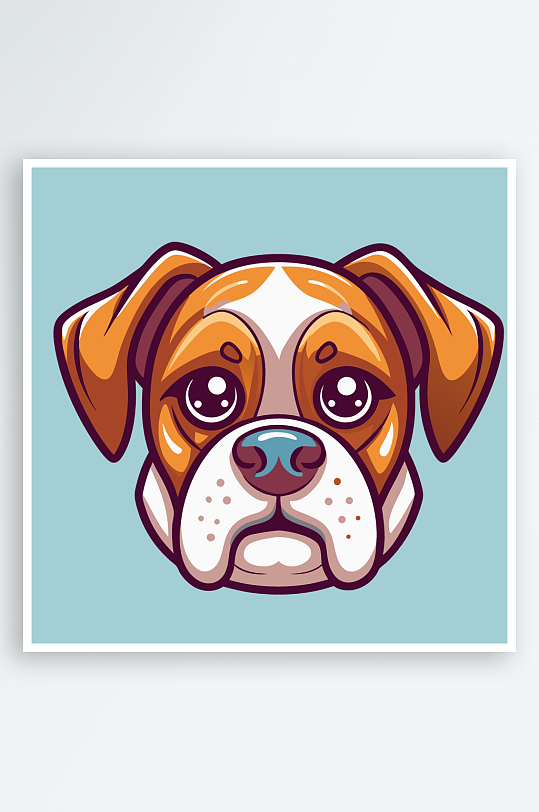 小狗矢量插画图形-众图网