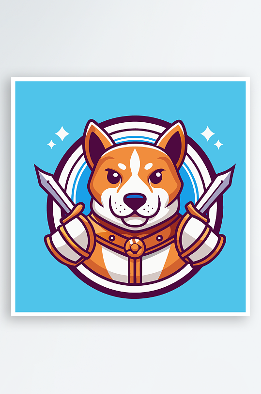 小狗矢量插画图形-众图网