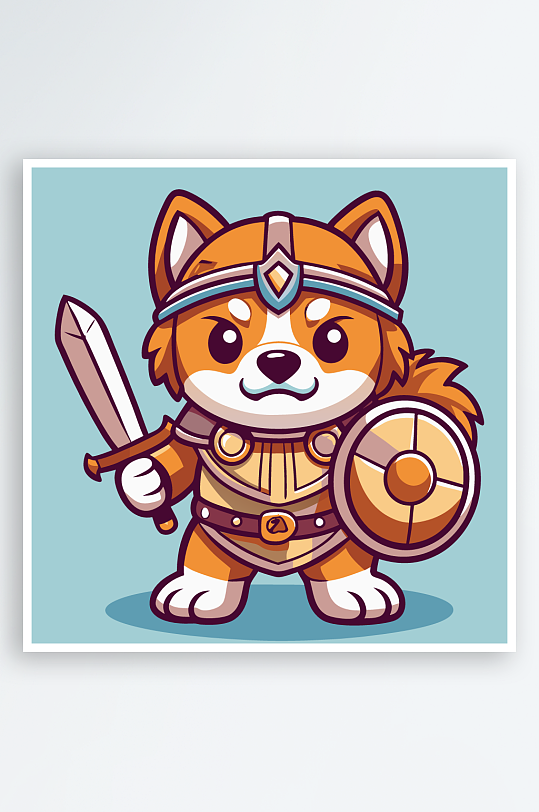 小狗矢量插画图形-众图网