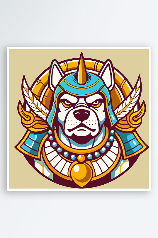 小狗矢量插画图形-众图网