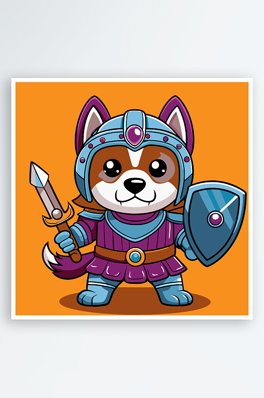 小狗矢量插画图形-众图网