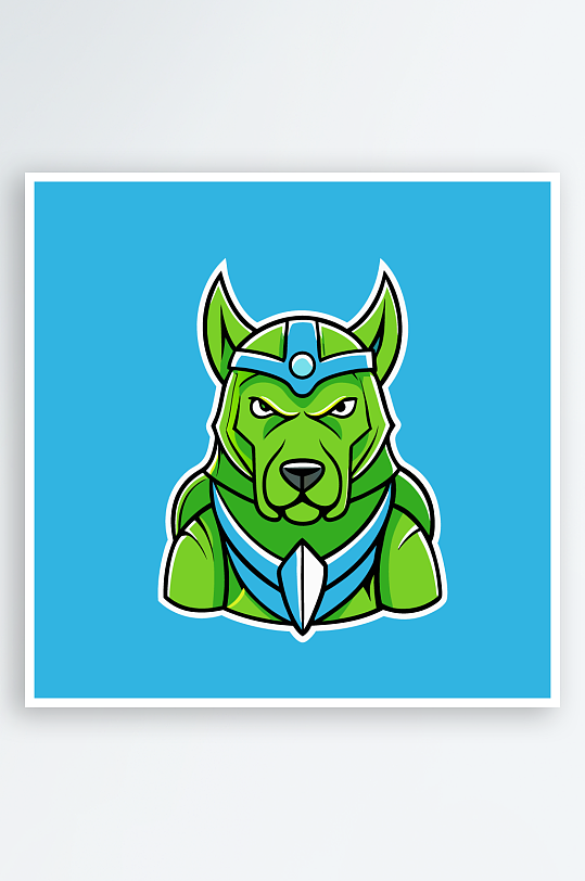 小狗矢量插画图形-众图网