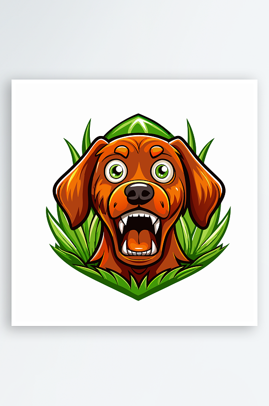 小狗矢量插画图形-众图网