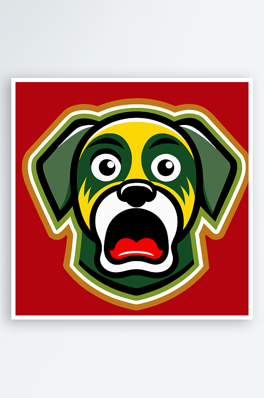 小狗矢量插画图形-众图网