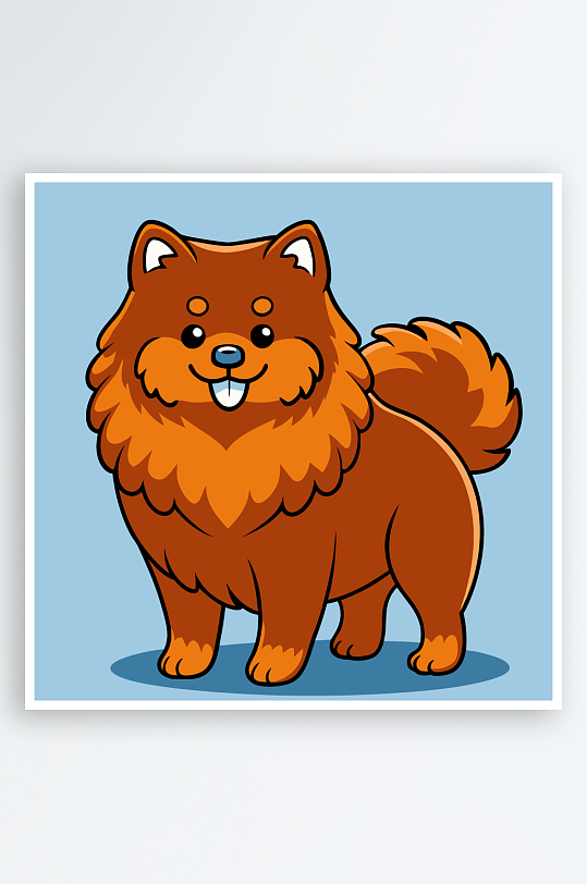 小狗矢量插画图形-众图网