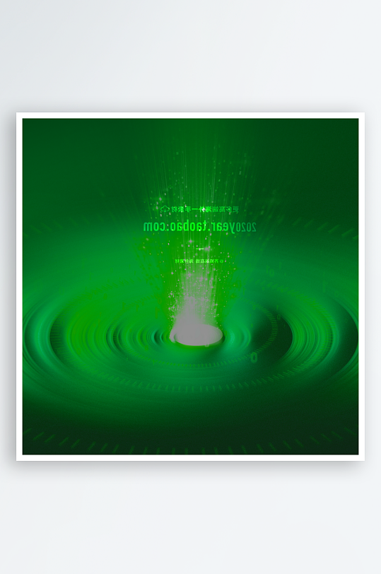 绿色科技渐变背景素材-众图网