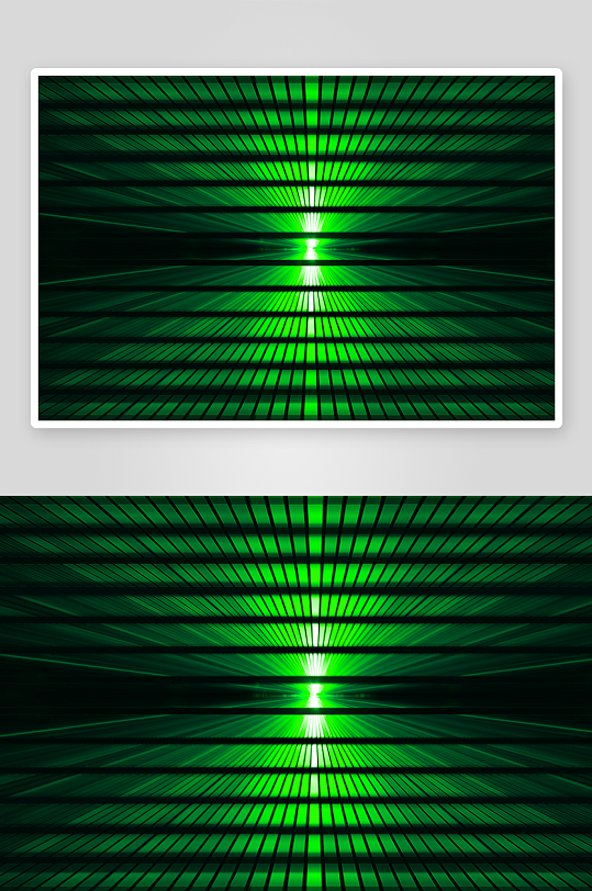 绿色渐变几何科技背景模板-众图网