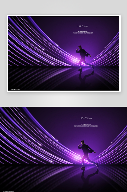 舞台展板背景素材-众图网