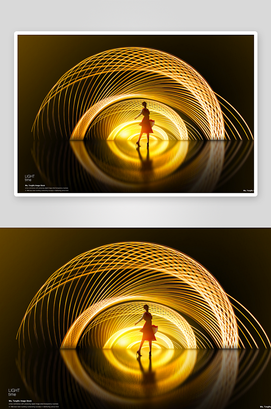 舞台展板背景素材-众图网