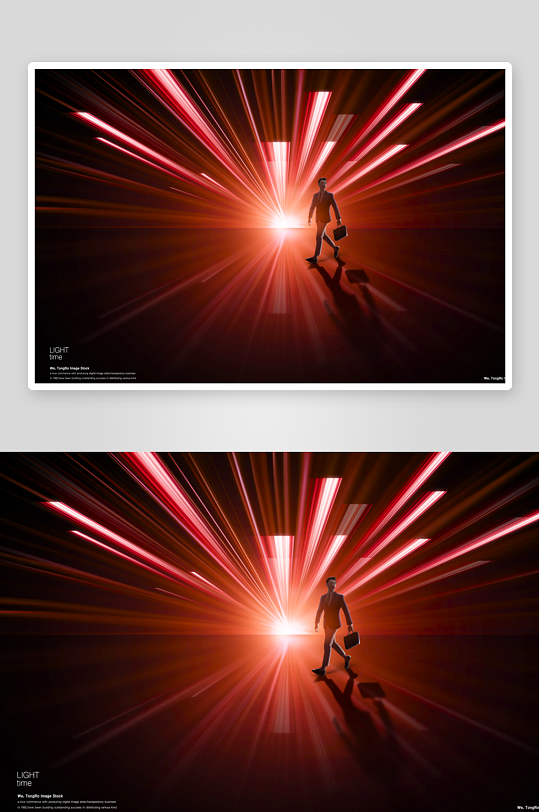 舞台展板背景素材-众图网