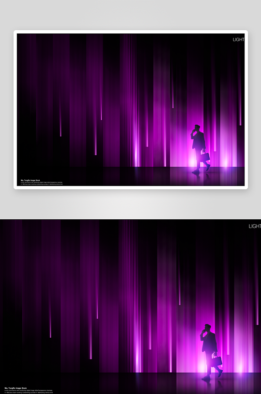 舞台展板背景素材-众图网