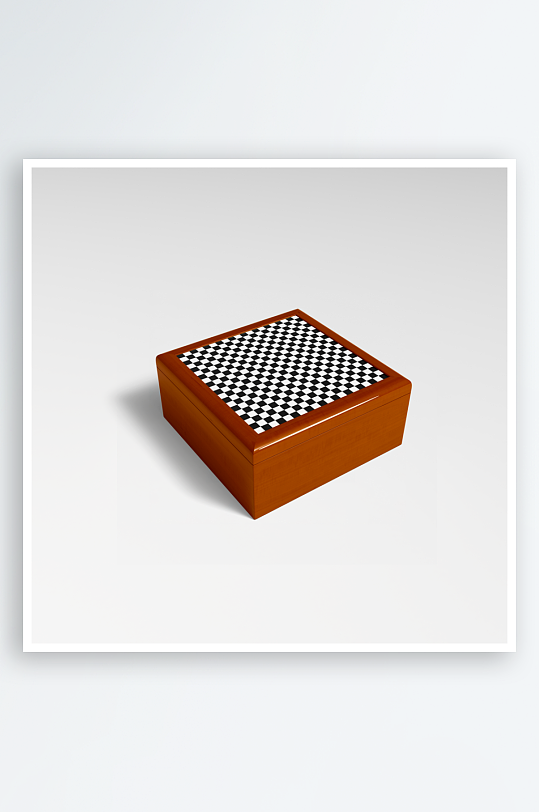 木质珠宝盒样机模板-众图网