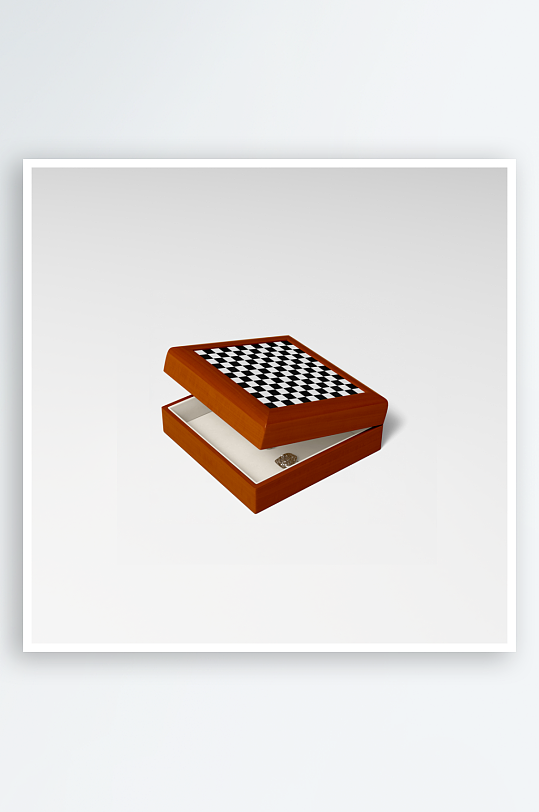 木质珠宝盒样机模板-众图网