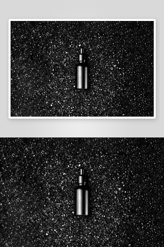 暗黑化妆品品牌样机模板-众图网