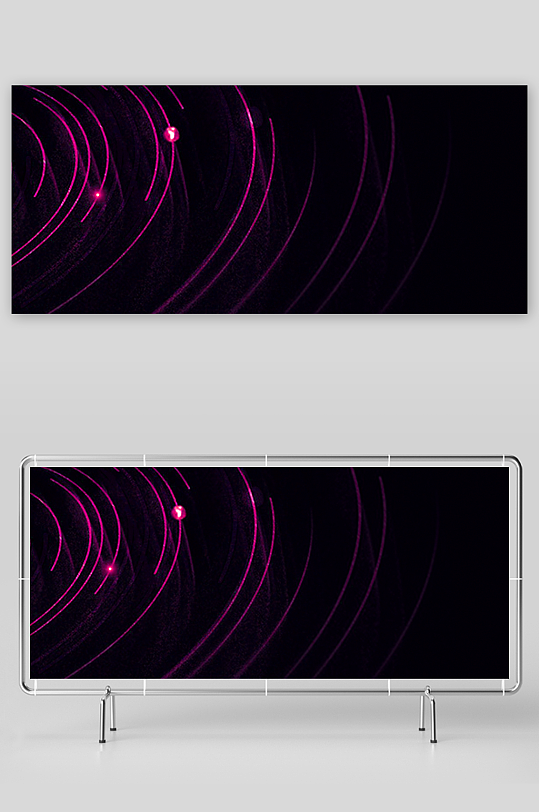 科技渐变几何背景模板-众图网