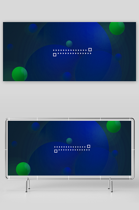 科技渐变几何背景模板-众图网