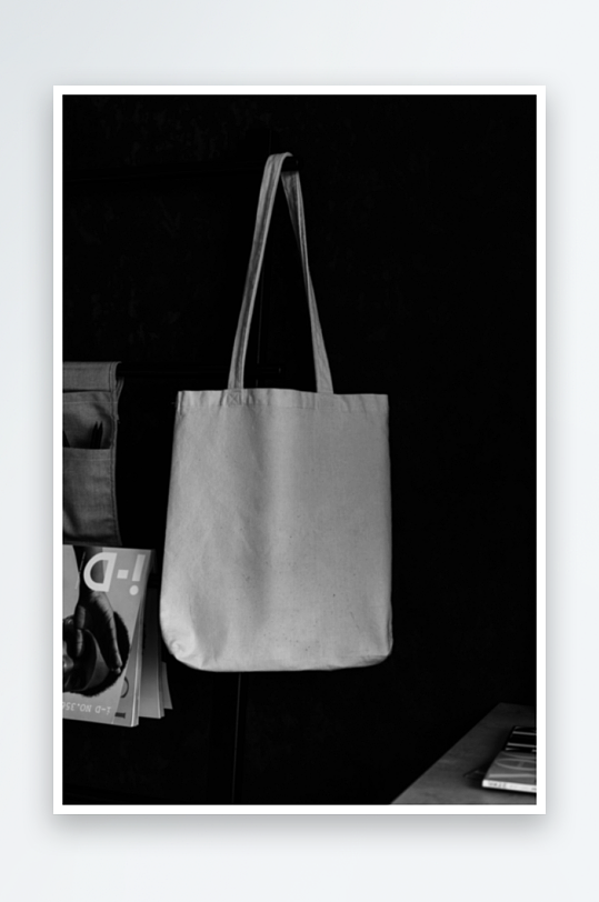 时尚手提帆布袋样机素材-众图网