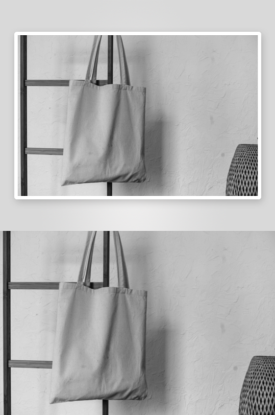时尚手提帆布袋样机素材-众图网