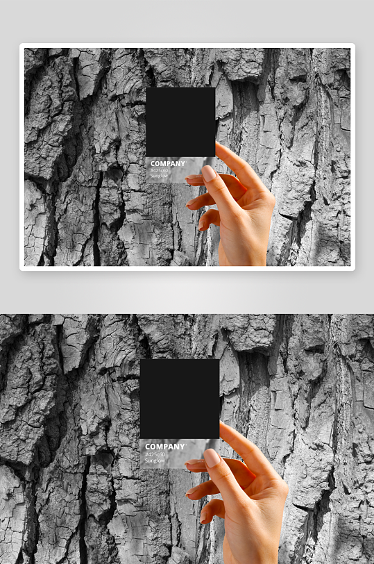 名片卡片样机素材-众图网