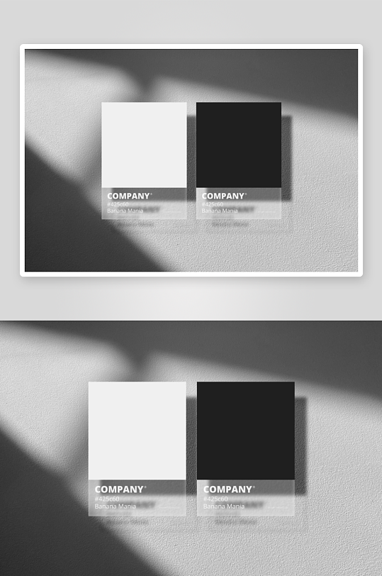 名片卡片样机素材-众图网