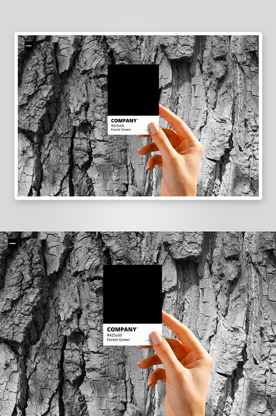 名片卡片样机素材-众图网