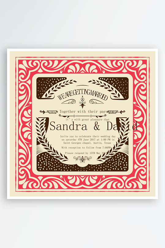 高档大气欧式边框背景素材-众图网