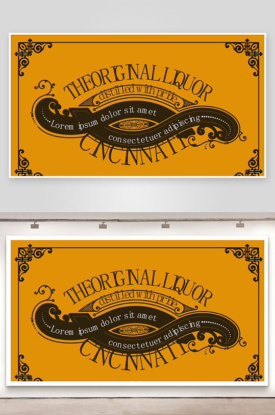 高档大气欧式边框背景素材-众图网