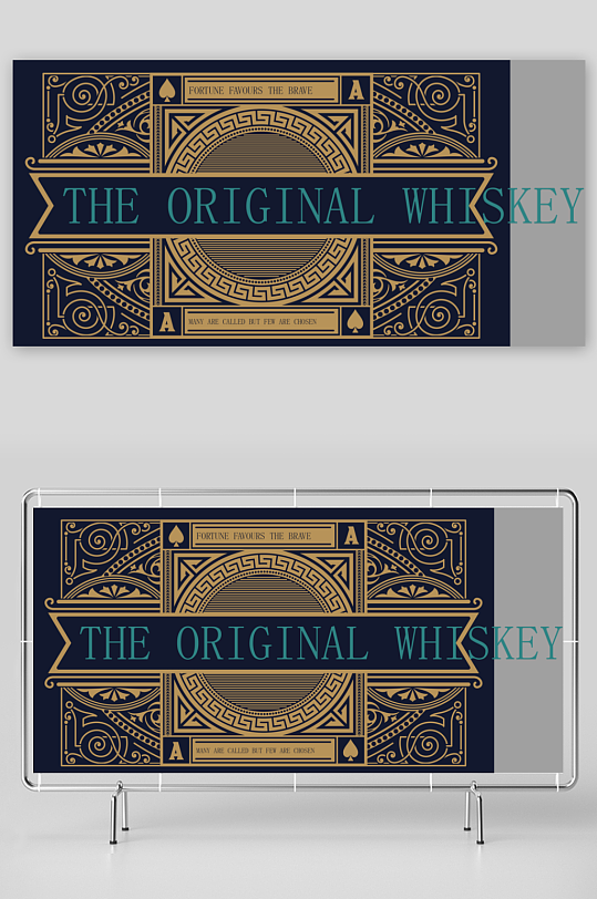 高档大气欧式边框背景素材-众图网