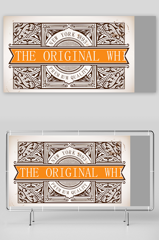 高档大气欧式边框背景素材-众图网