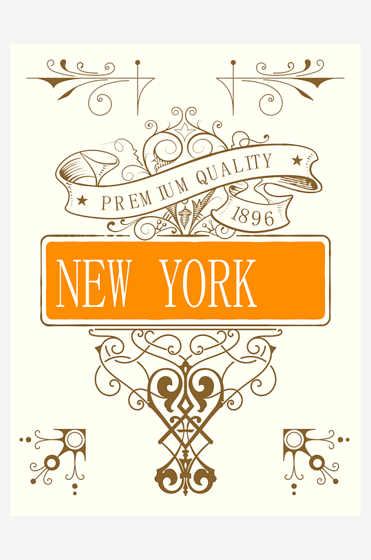 高档大气欧式边框背景素材-众图网