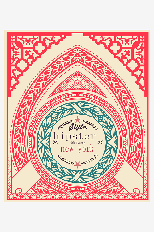 高档大气欧式边框背景-众图网