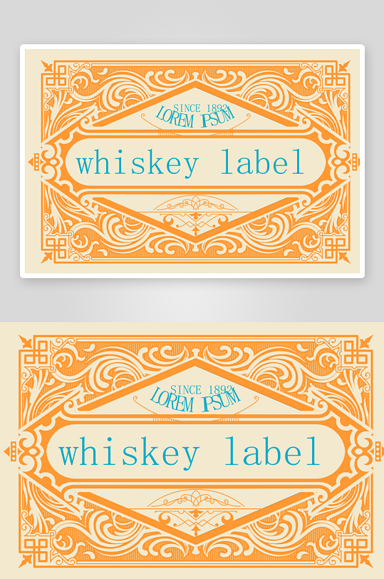 高档大气欧式边框背景-众图网