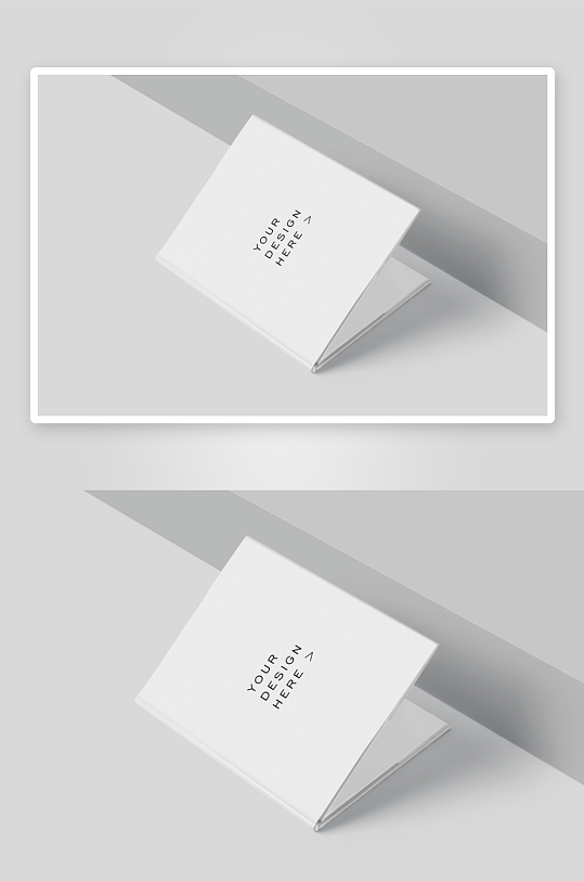 书籍封面内容展示模板样机-众图网