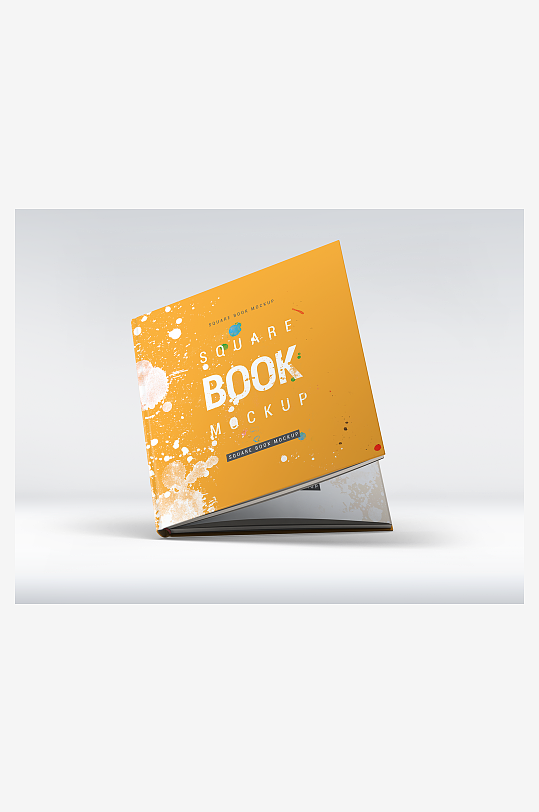 书籍封面内容展示模板样机素材-众图网