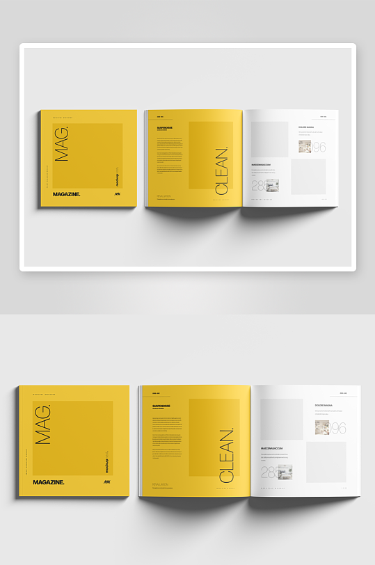 书籍封面内容展示模板样机素材-众图网