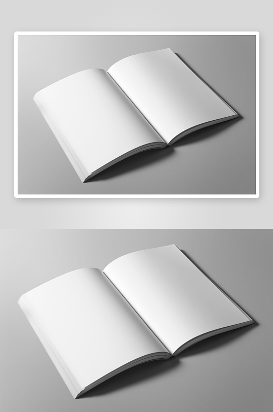 书籍封面内容展示模板样机素材-众图网