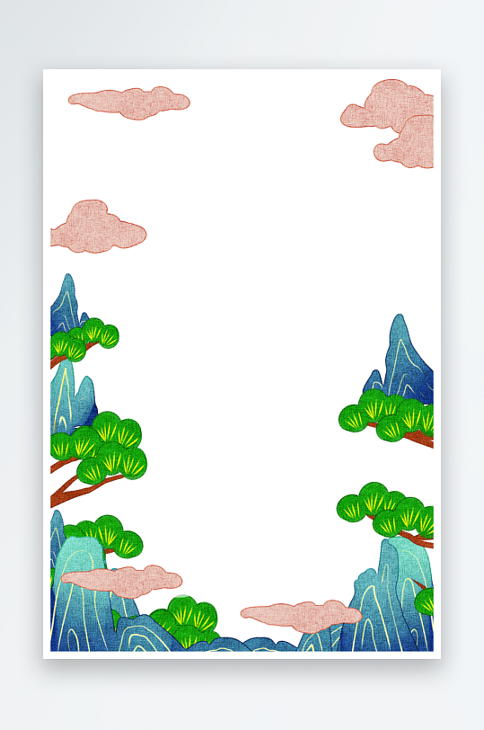 中国风边框模板素材-众图网