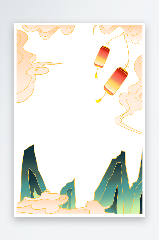 中国风边框模板素材-众图网