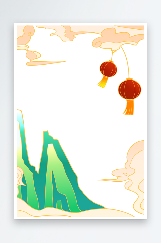 中国风边框模板素材-众图网