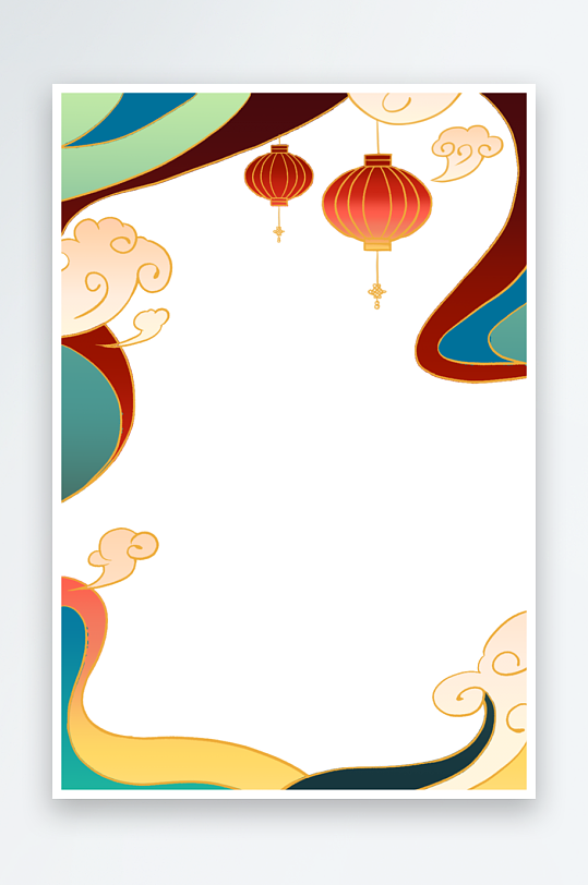 中国风边框模板素材-众图网