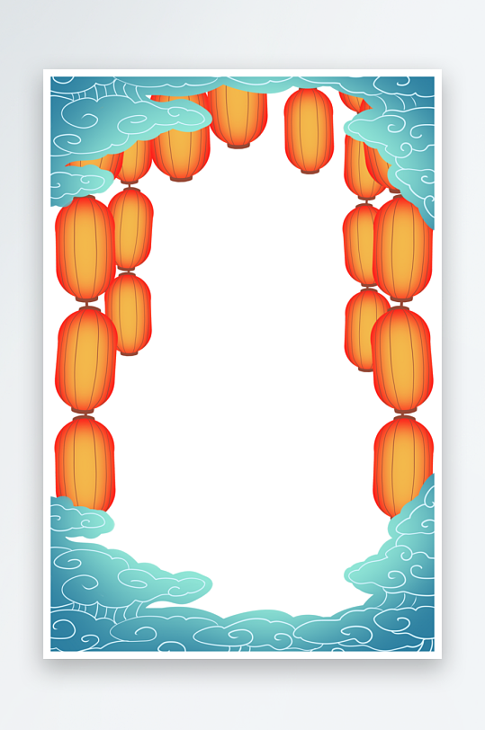 中国风国朝边框模板素材-众图网