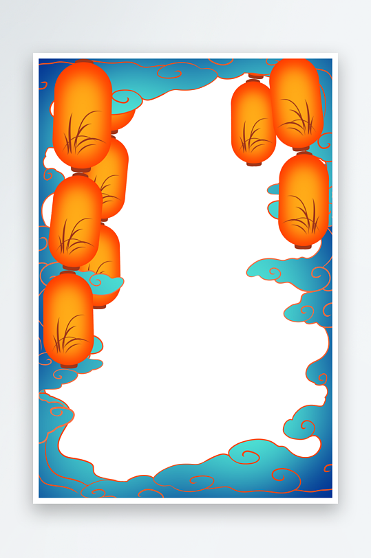 中国风国朝边框模板素材-众图网