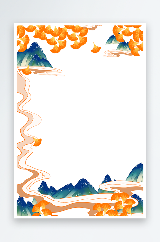 中国风国朝边框模板素材-众图网