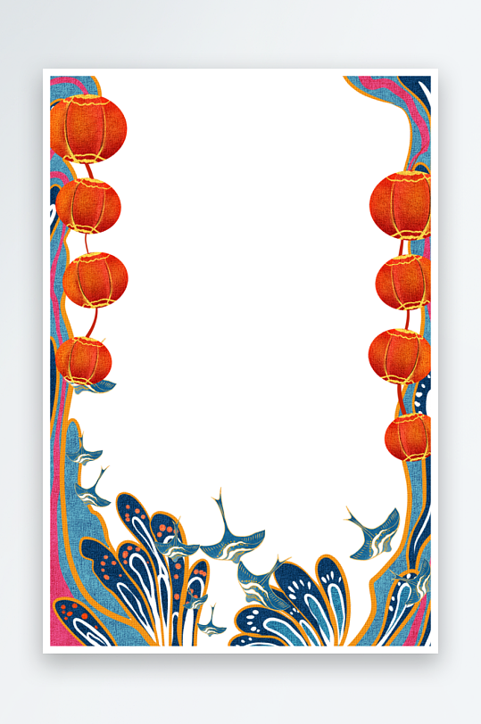 中国风国朝边框模板素材-众图网