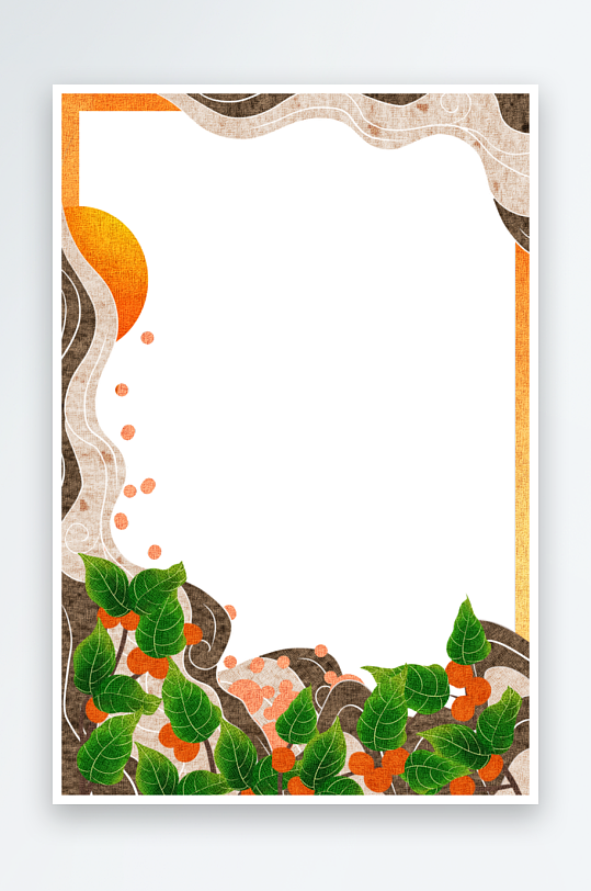 中国风国朝边框模板素材-众图网