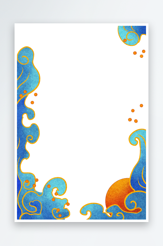 中国风国潮边框模板-众图网