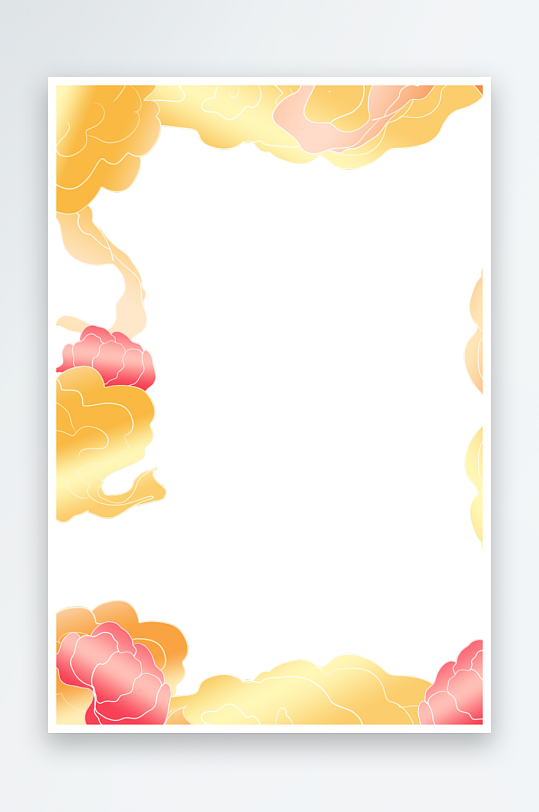 中国风国潮边框模板-众图网