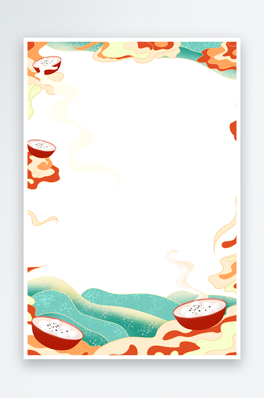 中国风国潮边框模板-众图网