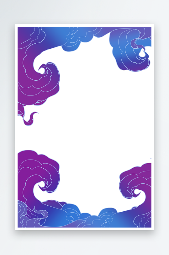 中国风国潮边框模板-众图网